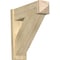 Ekena Millwork Traditional Rough Sawn Arts and Crafts Outlooker, Douglas Fir, 8"W x 26"D x 26"H OUT08X26X26TRA03RDF - alternate 1